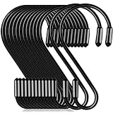 Mzekgxm 20 Pack 3.15 Inch S Hooks Stainless Steel Hanging Hooks Heavy Duty S Hooks for Hanging Kitch