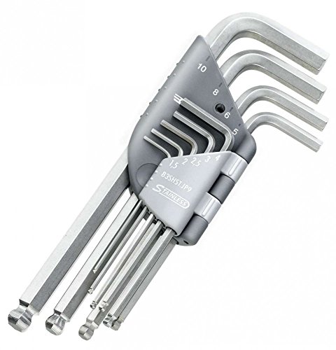 Facom Stainless Steel Allen Key Set 9 Piece [Pack Of 1 83Shst. Jp9 A #TOP6