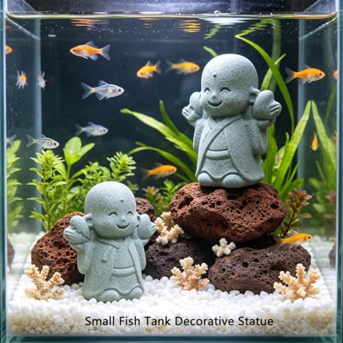 Estatua Mini Buda Japonés en Piedra Arenisca miniatura 4
