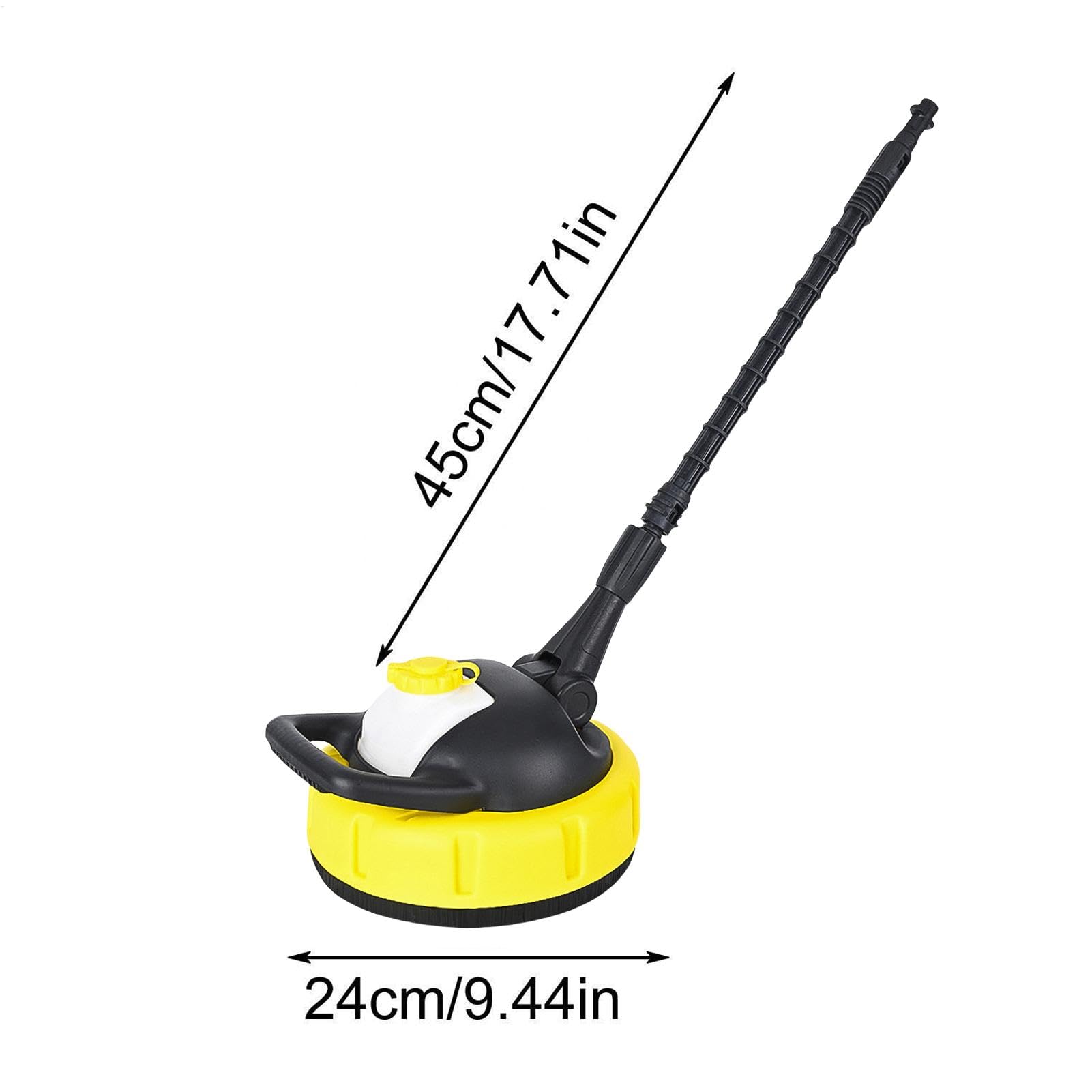 Cepillo para Hidrolavadora Accesorio de Hidrolimpiadora Fregador para | Potente Accesorios De Hidrolavadora Para Patios, Entradas, Terrazas, Aceras, Vallas, Coches,