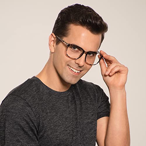Image of Cyxus Blue Light Blocking Glasses Women Men Computer Gaming Square Glasses UV400 Protection Anti Eyestrain