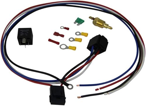 Miniatura 8 de Radiador compatible con Chevy Truck CK 1988-1999 1500 2500 3500 5.0 5.7L V8, radiador de aluminio de rendimiento completo de 3 filas + 2