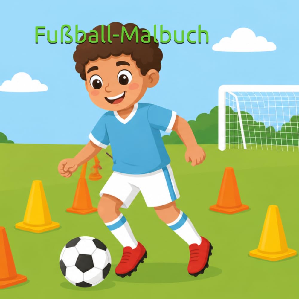 Fußball-Malbuch