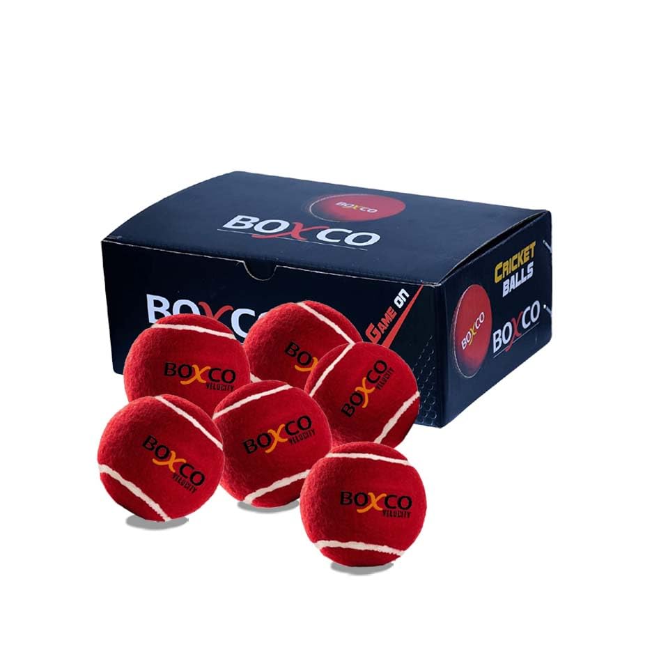 BOXCO Velociy Heavy Weight Tennis Cricket Ball, Practice Ball, Cricket Training Ball Standard Size for Cricket Tournament, Street Match, Lawn Cricket (Maroon)(Pack of 6) (B0CBQ3RZ6X) Amazon Price History, Amazon Price Tracker