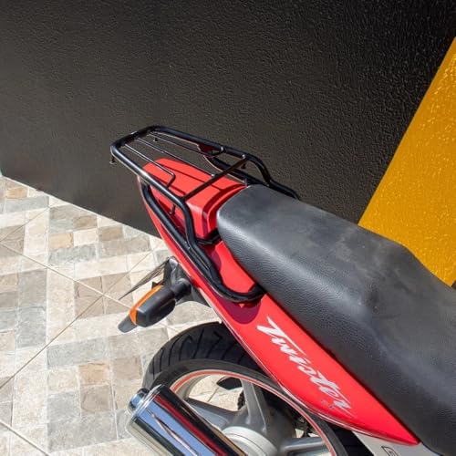 BAGAGEIRO TREFILADO CBX 250 TWISTER 02/08 REFORÇADO CURTO PRETO