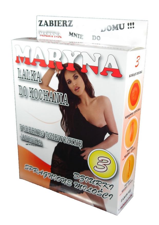 Muñeca Inflable para Adultos – Modelo Maryna | Tamaño Real | 3 Aberturas