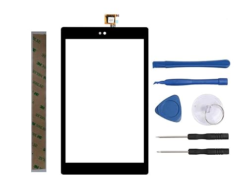 Miniatura 1 de Lora Maldonado - Pantalla táctil de repuesto para Tienda Kindle Fire HD8 2018 de 8 generación L5S83A (incluye herramientas y cinta de doble cara)