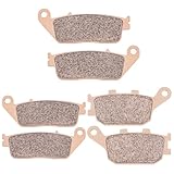 AHL Front & Rear Brake Pads Set for Honda CBF600 NA4/NA5/NA6/NA8/NA9 (ABS Models) 2004-2006 (Sintered copper-based)