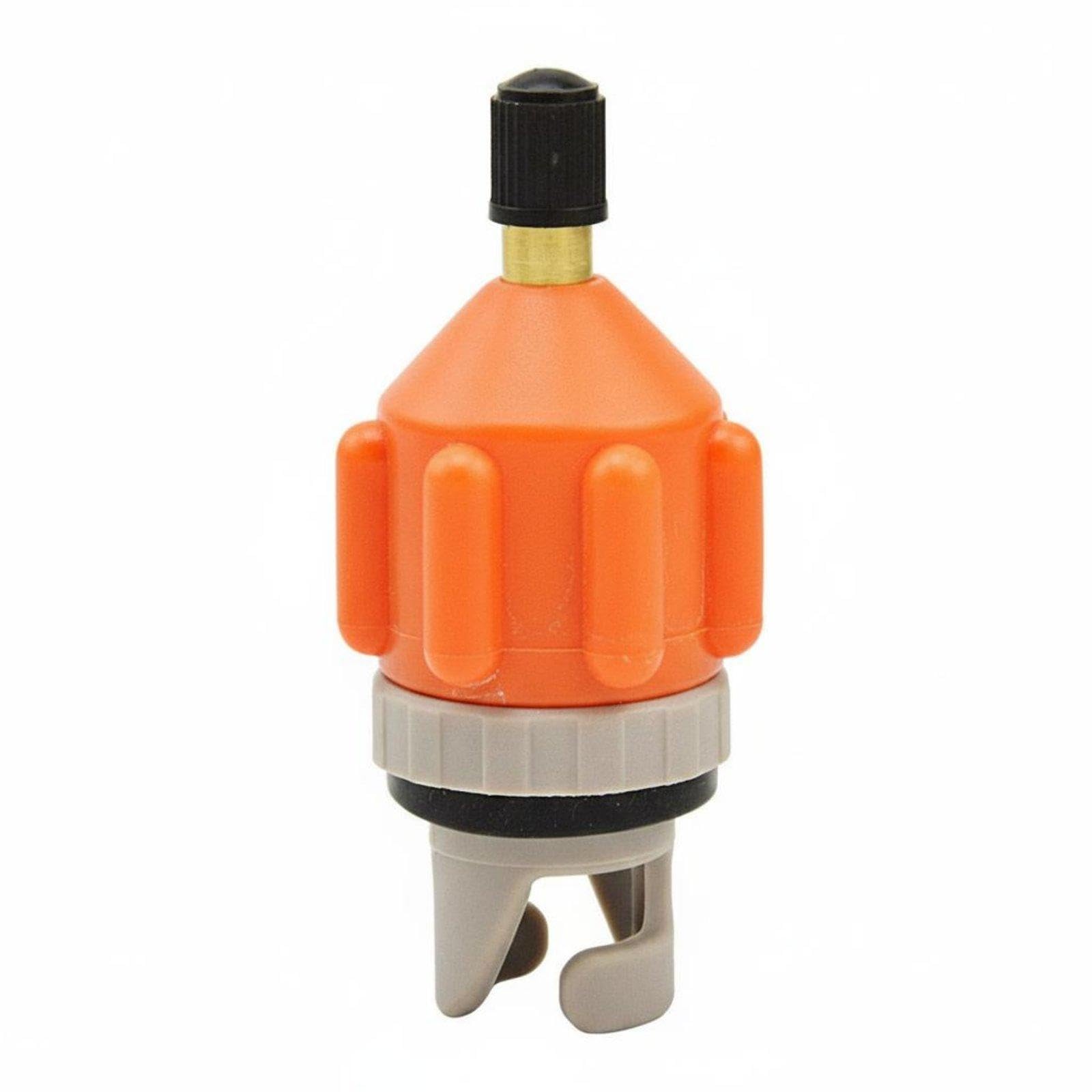 Stand-up Paddleboard Pump Adapter Airtight Inflatable Boat Air Standard Valve Valve Converter for Paddleboarders, Kayakers Orange Gray-image-7
