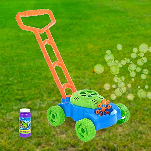 Bubble Lawn Mower Toy with Music and Real Lawn Mover Sounds, Indoor and Outdoor Fun and Healthy Exercise for Kids… - Image 6