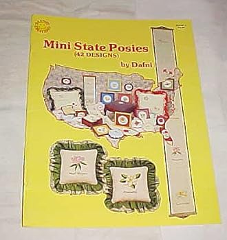 Paperback Mini State Posies (42 Designs) Book