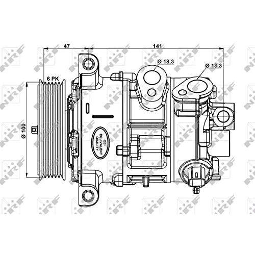 Preisvergleich Produktbild NRF 32882 Klimaanlagen