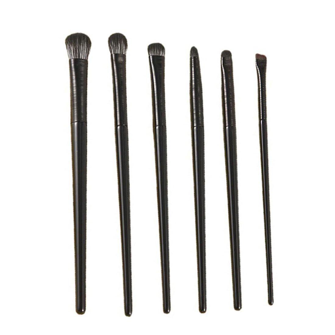 PLABBDPL6 x Professional Eye Make-Up Brushes, Eye Make-Up Brushes, Eye Shadow Brush Kit, for Contour and Definition Application, Shades, Eyeshadow