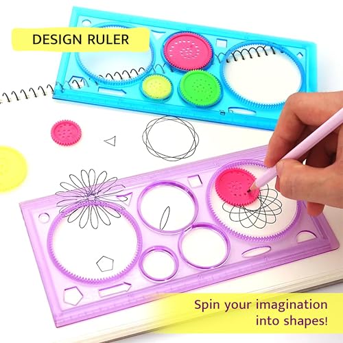Image of Return Gift Combo for Kids - Pack of 10 (80 Pieces) | Birthday Party Favors, School Event Gifts | Coloring Book, Crayons, Spirograph, DIY Toy & Slap Band (Boys & Girls 4-10 Years)