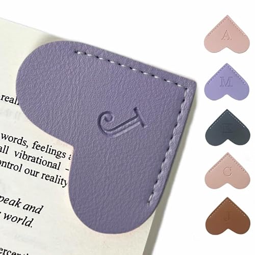 Wayzton Cute Purple Teacher Bookmarks Personalized Readers Gifts for Women
