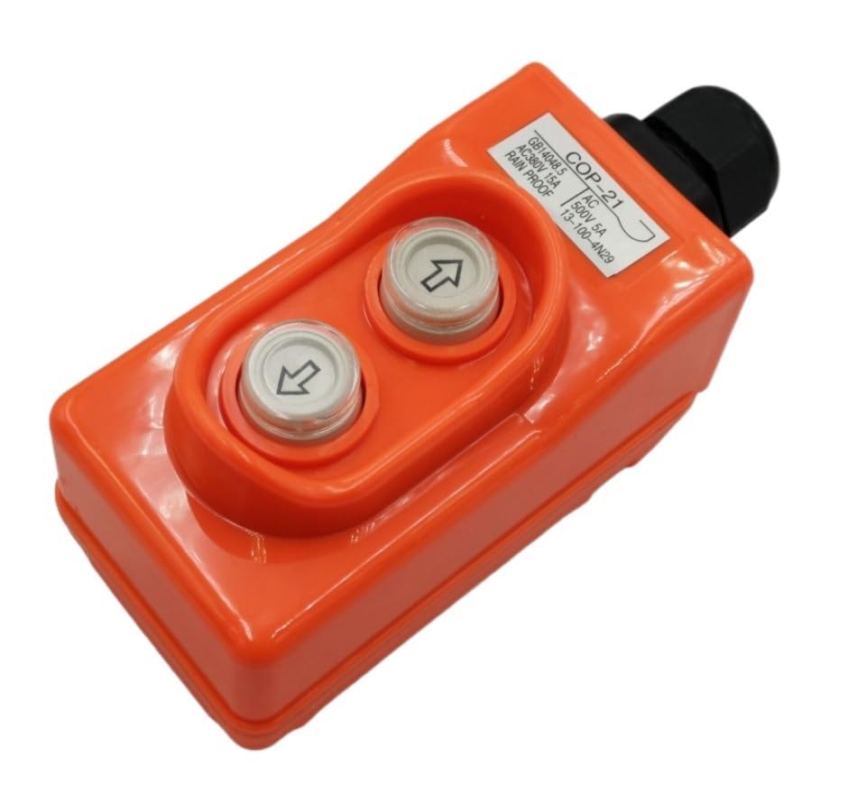 Waterproof Up-Down Pushbutton Crane Hoist Switch CO-P21
