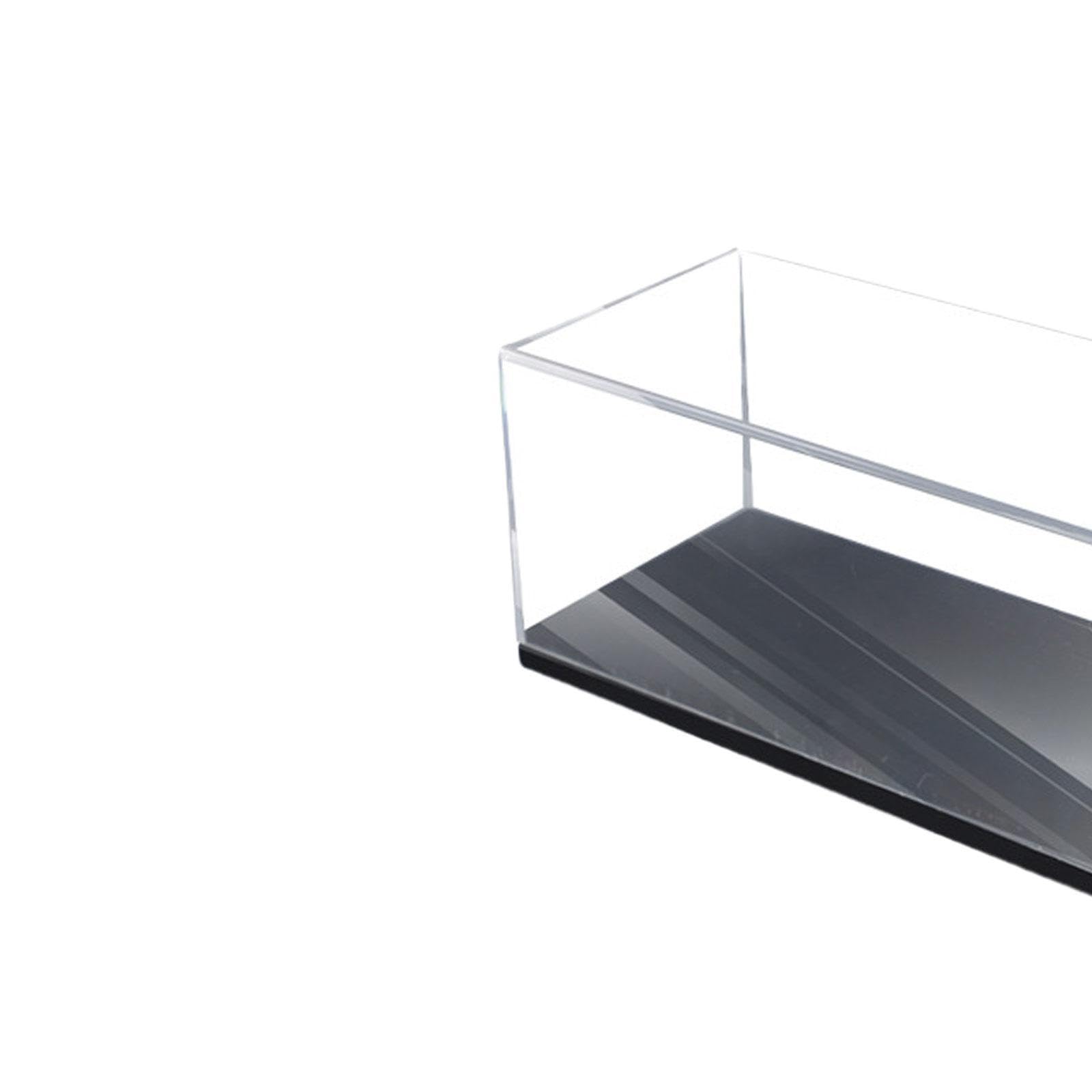 Oshhni Acryl Vitrine Modellfigur Vitrine für 1/18 Modellautos Souvenirs