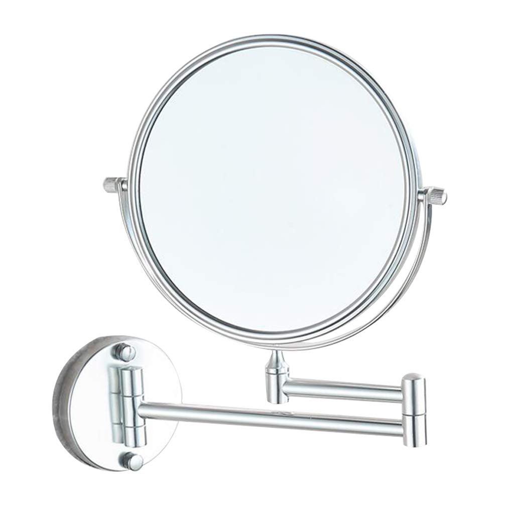 Miroir de courtoisie de maquillage 3X fini les angles morts en coiffure