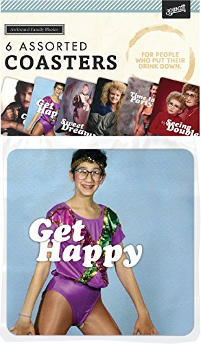 Awkward Family Photos Assorted Coasters - 6 Pack