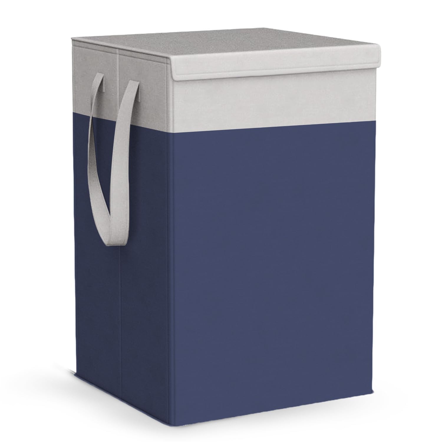 Laundry Bags For Clothes | 75-Ltr | Foldable Dirty Cloth Box with Handle | Washing Clothes Hamper | Toys, Dress Storage Bin-image-42