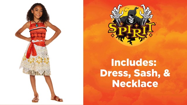 Amazon.com: Spirit Halloween Kids Moana Dress Costume - Disney