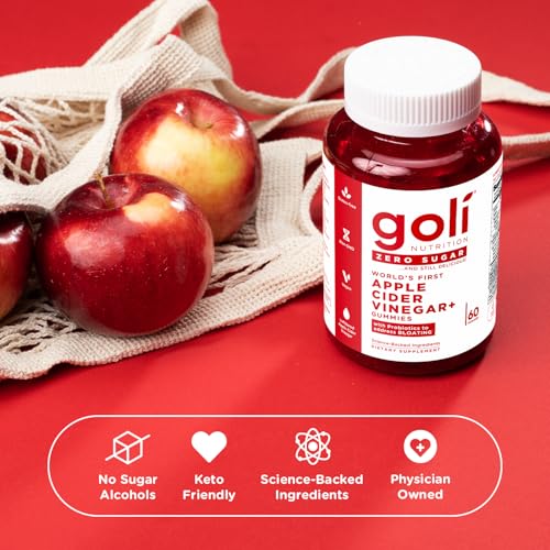 Goli Zero Sugar ACV Gummies with B12