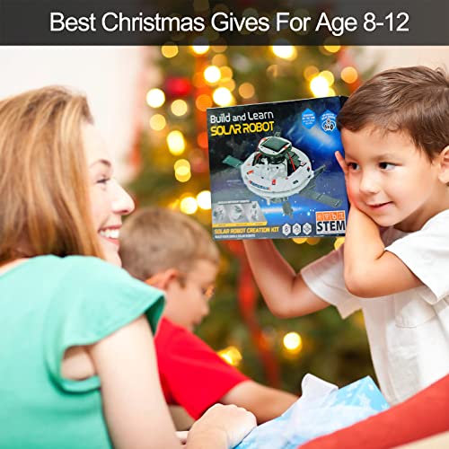 Hechify Stem Projects Toys For Kids Ages 8-12,Solar Robot Science Kits Gifts For Kids Teens Boys,Space Toy Sets-190Pcs Building Experiments Robots For Teenage Ages 8+ #TOP6