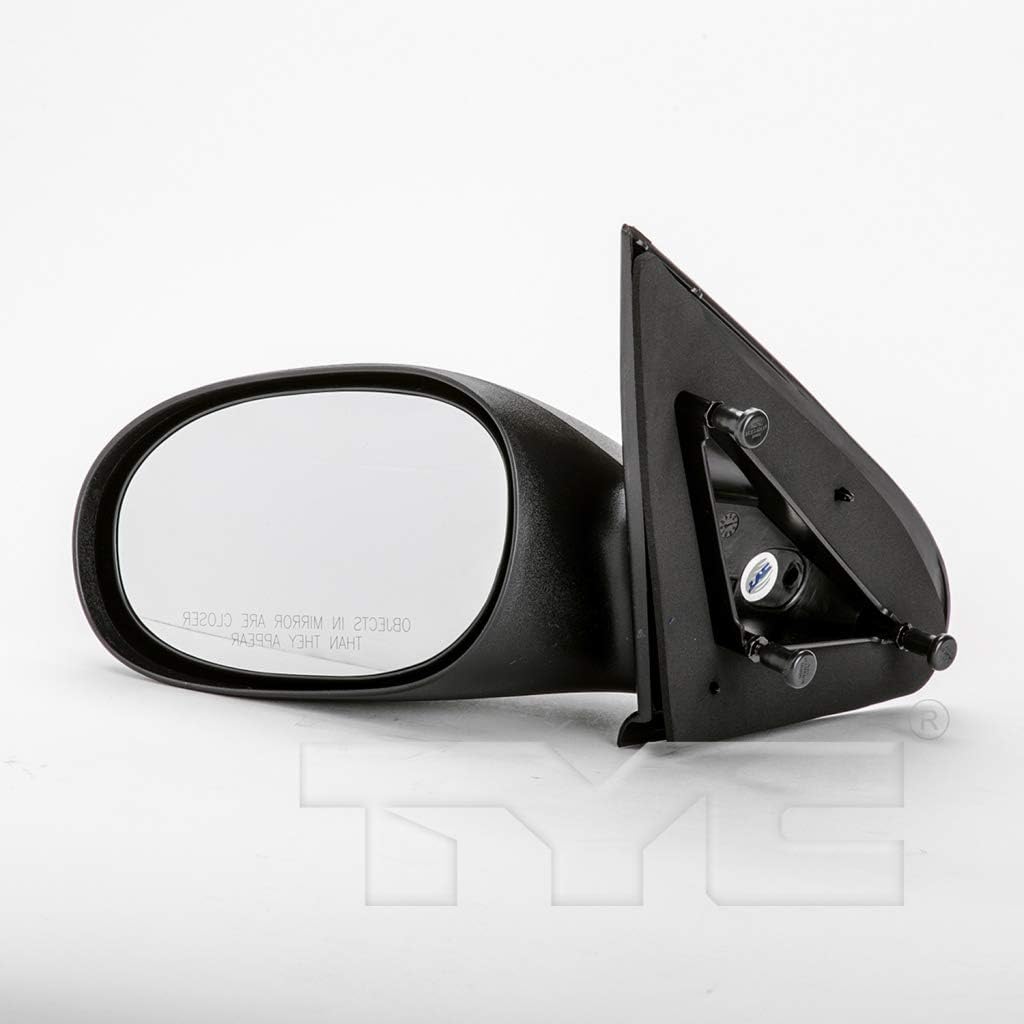 For Dodge Neon 2000-2005 Door Mirror Driver Side | Manual | Non-Heated | Textured Black | Replacement For 4783561AN | CH1320158