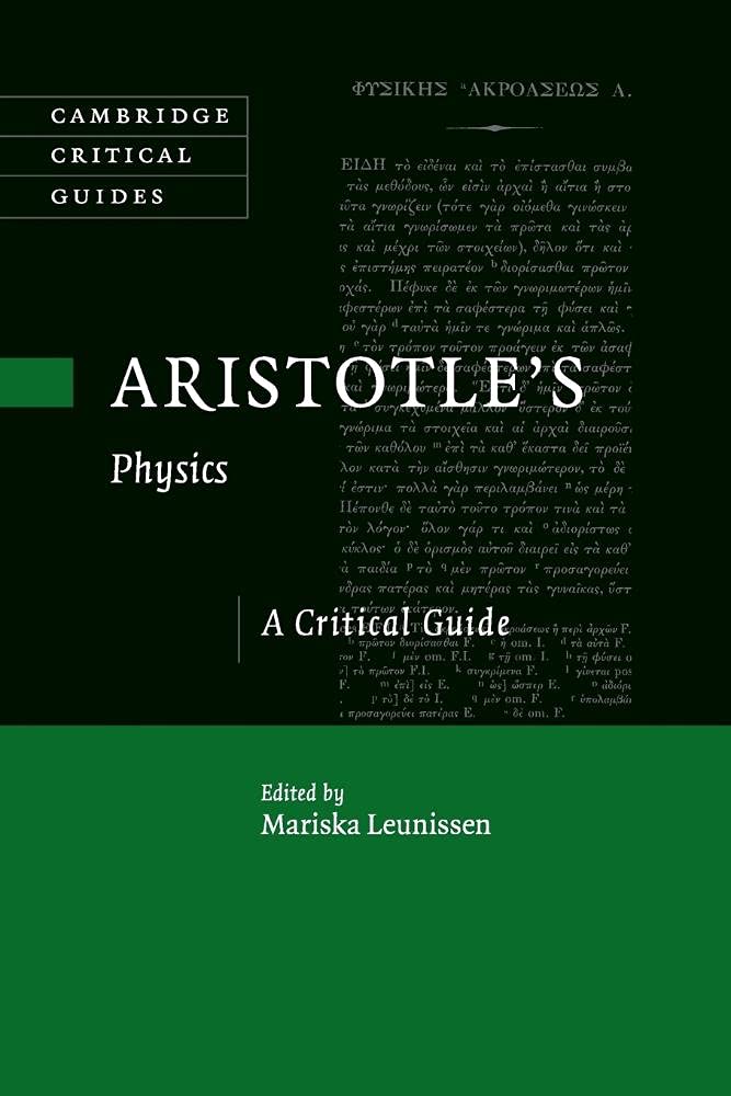 Aristotle's Physics: A Critical Guide (Cambridge Critical Guides)