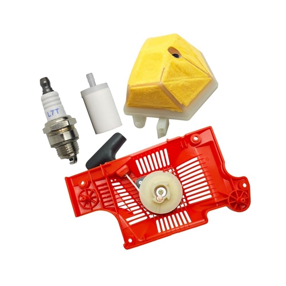 Lanceur à rappel et filtre à air pour tronçonneuse 50 51 55