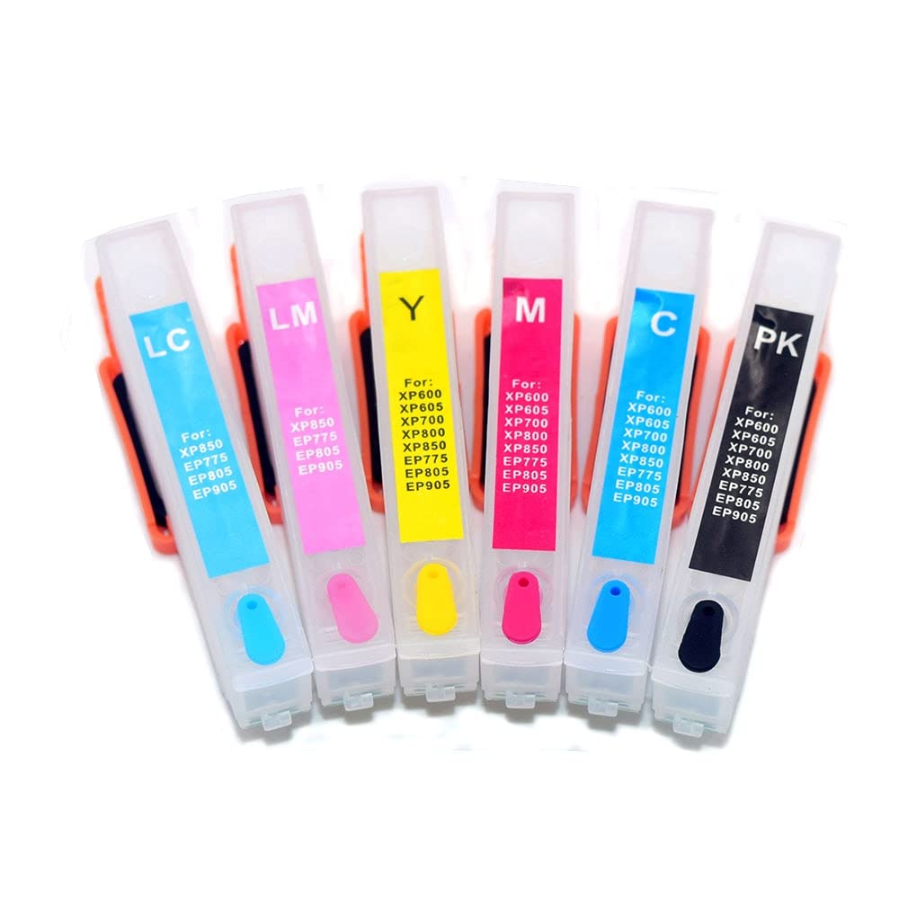 Amazon.co.jp: プリンターの付属品 6 色 IC80 詰め替えインク