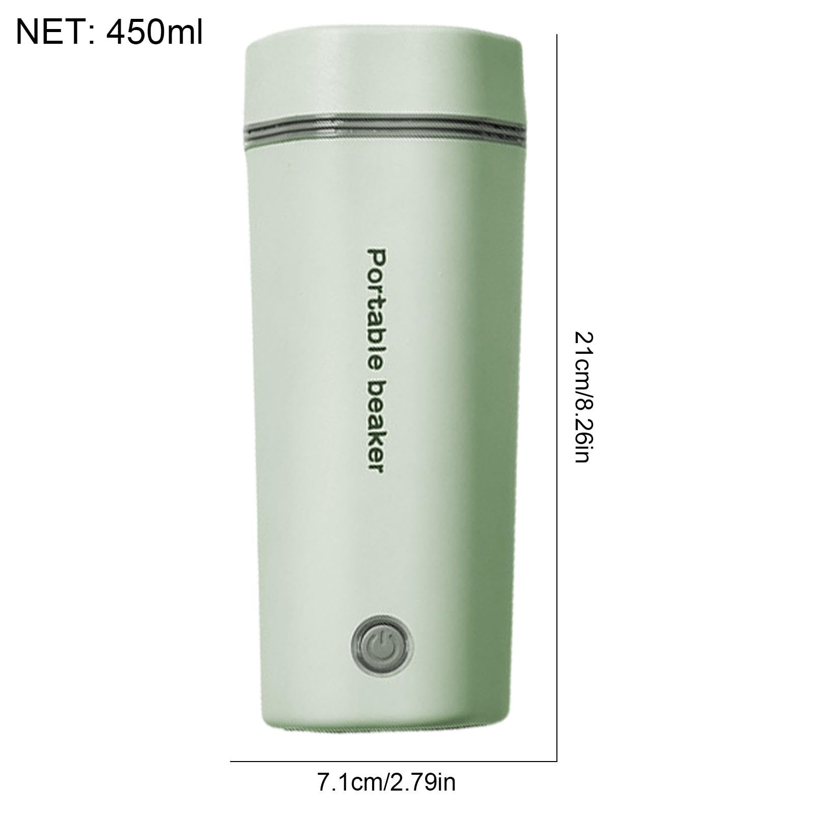 Calentador de agua de viaje, calentador de agua para coche, taza de viaje