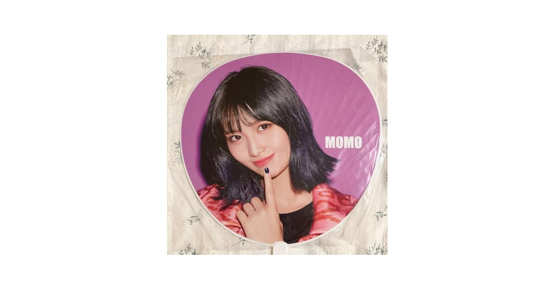 TWICE モモ うちわ サイン サイン入りうちわ once day ファンミ TWICE モモ うちわ サイン サイン入りうちわ once day ファンミ