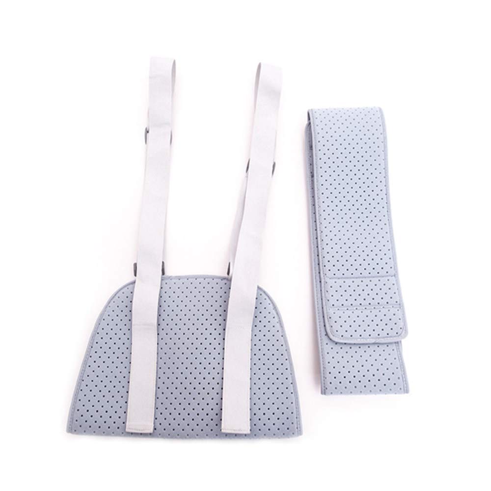 Soporte inmovilizador de Hombro con Cabestrillo para Brazo - Soporte rotador Ajustable para Manguito y Codo - para Hombres y Mujeres - Se Adapta a Mano Izquierda y Derecha