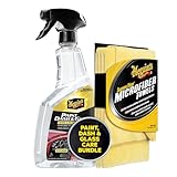 Meguiar's Paint, Dash & Glass with Microfiber Towels Bundle