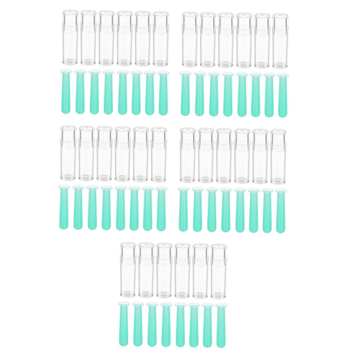 5 Sätze Teiliges Silikon Linsenentferner Tragbares Werkzeug Zum Einsetzen Und Entfernen Von Flexibler Linsenplunger Für Sanfte Anwendung Für Weiche Und Harte Linsen 15 Stücke * 5