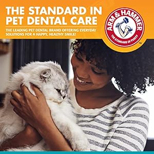 Arm & Hammer Fresh Breath Dental Kit for Kittens | Cat Toothbrush and Toothpaste with Baking Soda | Cat Oral Care, Cat Dental Kit for Kittens in Tuna Flavor & Fresh Mint Scent, 3-Piece Kit | 72 Pack Arm & Hammer Fresh Breath Dental Kit for Kittens | Cat Toothbrush and Toothpaste with Baking Soda | Cat Oral Care, Cat Dental Kit for Kittens in Tuna Flavor & Fresh Mint Scent, 3-Piece Kit | 72 Pack