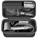 ANKHOH Case Holder for Dyson Supersonic Hair Dryer, Blow Dryer Storage Bag for Dyson Supersonic Limited Gift Set Edition and Accessories,Box Only-Full Black