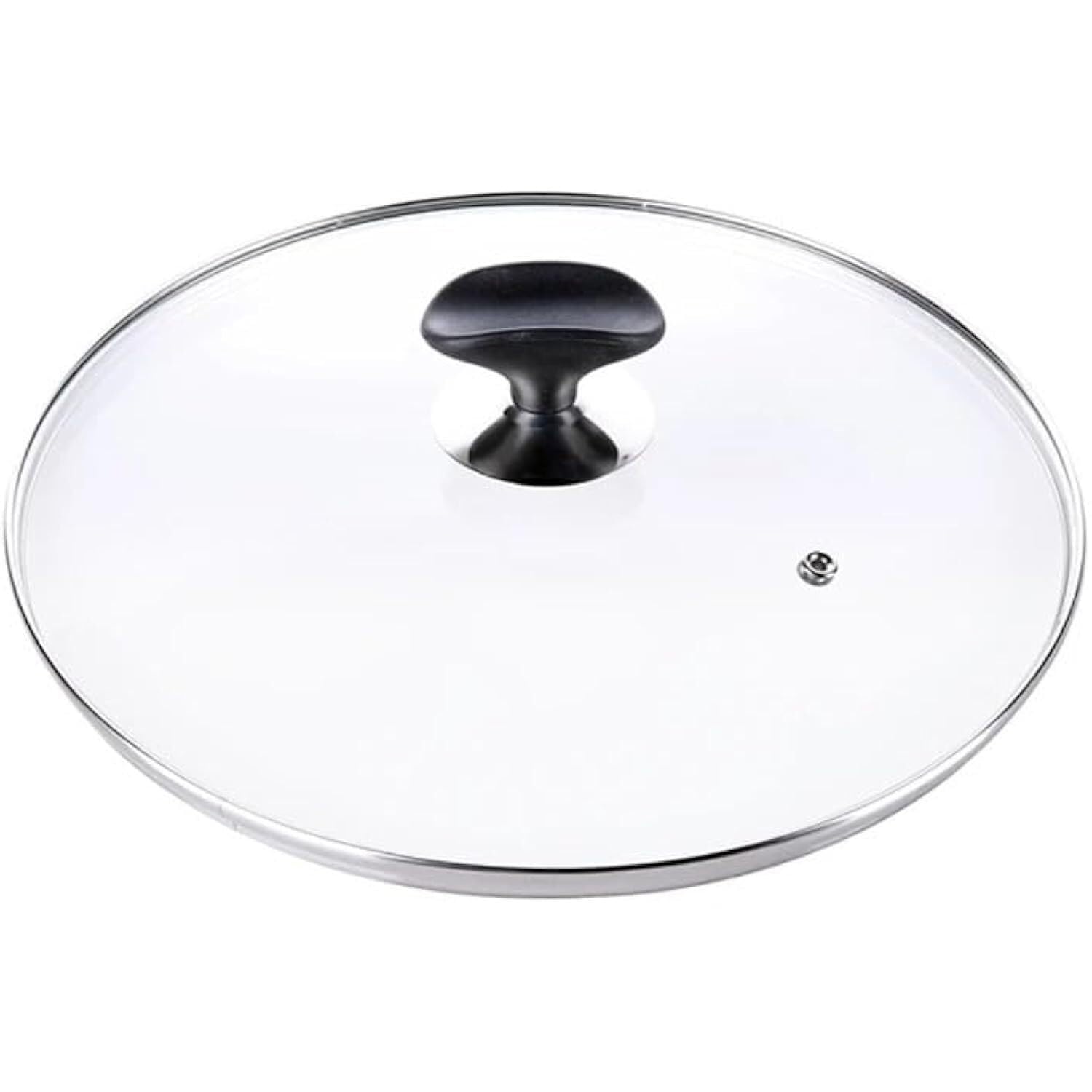 Pan Lid, Frying 16-30CM Cookware Cover For The Tempered Glass For Saucepan Wok With Knob Cooking Pot Parts(20cm)