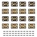 50 Pezzi Mini Cerniere Piccole, Cerniera in Ottone, Cerniere Pieghevoli, Cerniere Cerniera per Ante per Cassetto, Armadio, Cassettiera, Porta