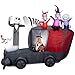 10' Gemmy Airblown Inflatable Halloween Disney's Nightmare Before Christmas Mayor-Mobile Scene Yard Decoration 221590