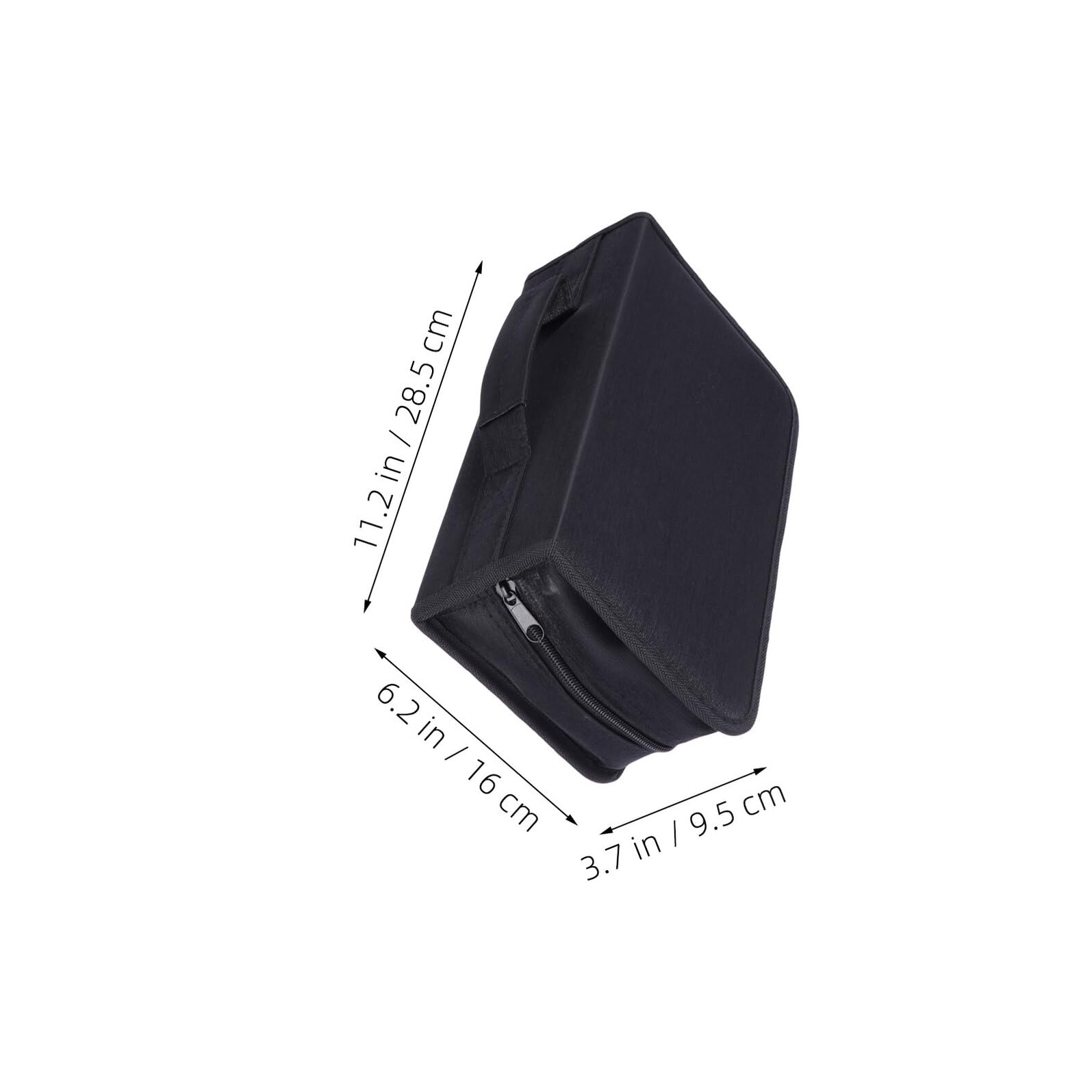 Toyvian 2 Pezzi Custodia Porta Cd e Dvd Rigida Slot Organizer Resistente e Compatto per Casa Ufficio e Viaggio Protezione Antipolvere