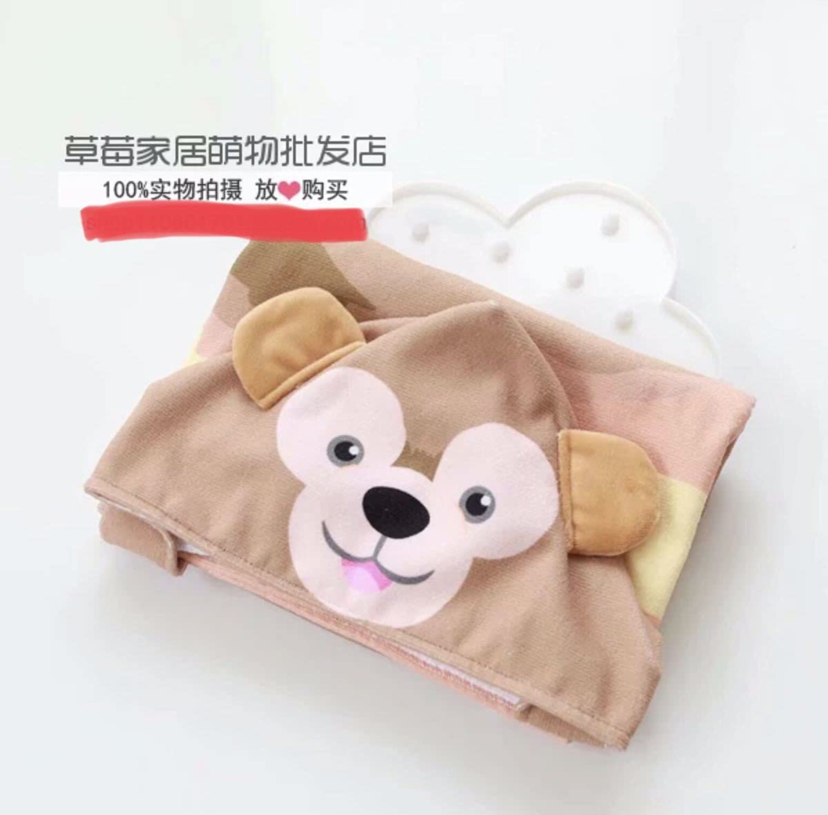 ダッフィー　バスタオル　新品 ダッフィー＆フレンズが全員集合 毎日幸せになれるバスタオル