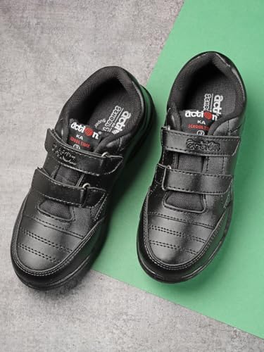 Image of Action | A-1260 | Durable | Comfortable | Breathable | Lighweight | Sports | Velcro | School Shoes | for Boys