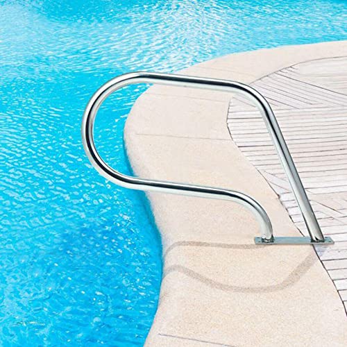 Barandilla para Piscina de Acero Inoxidable con Base Rápida miniatura 1