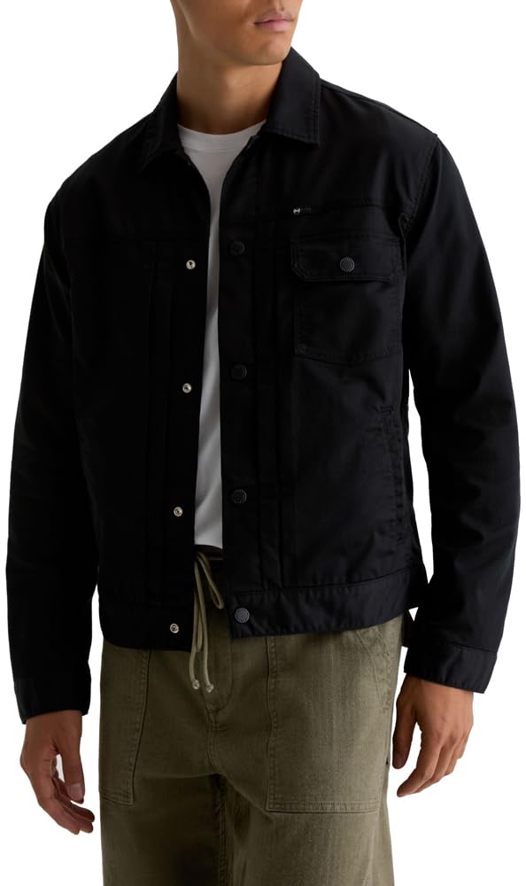 mens Sid Pleated Trucker Performance Jacket
