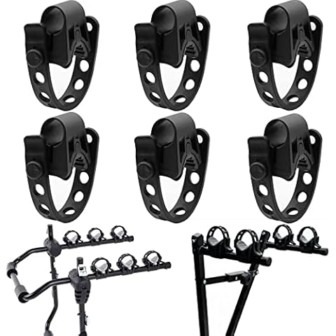 ASENDIWAY 6Pcs Bike Rack Strap Set Cover