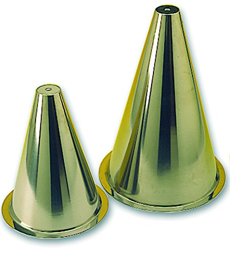 La Brunoise Croquembouche Doré Professionnel Inox à 235 mm de Diamètre Élegant et Professionnel Moule à Pièce Montée