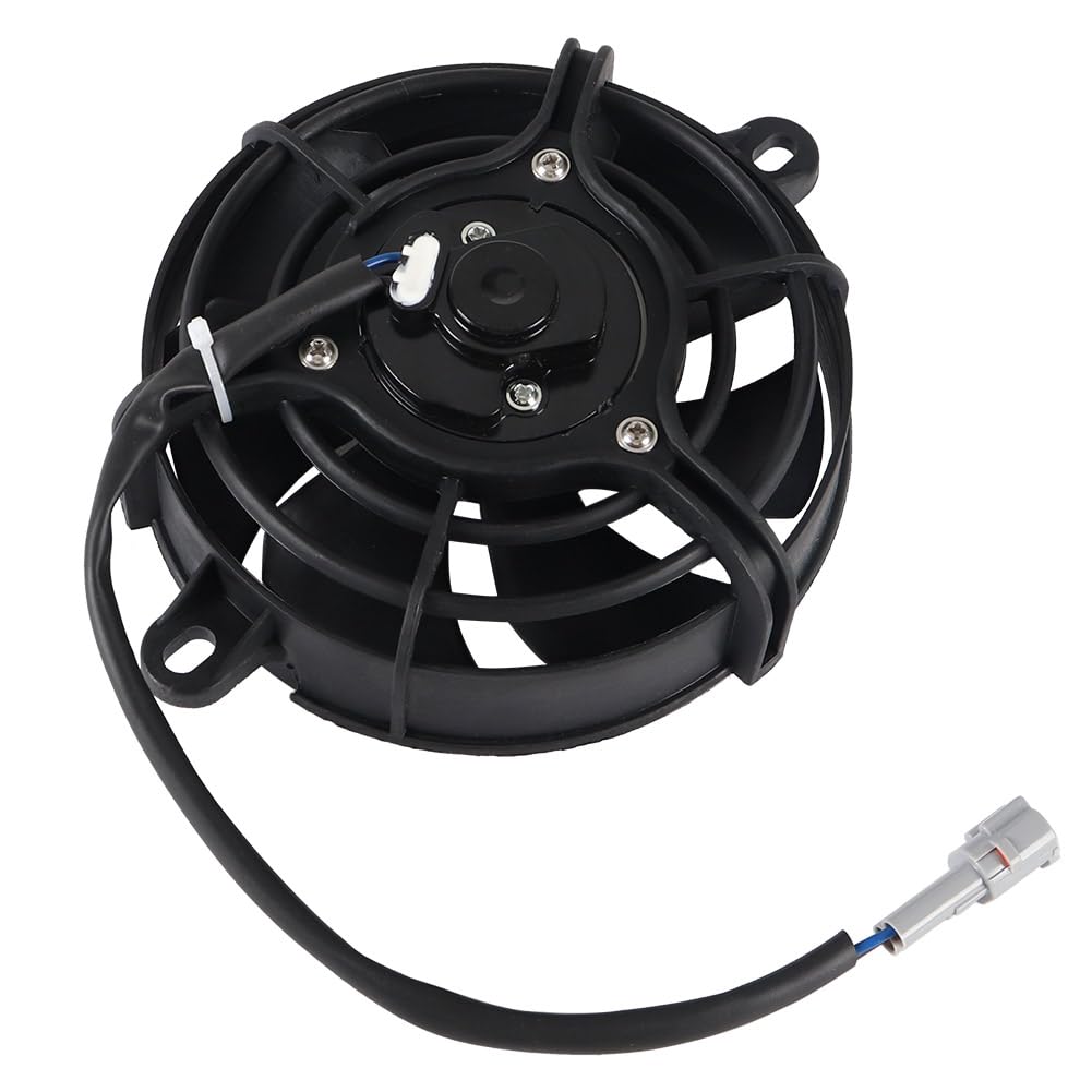 5 Inch Radiator Fan Electric Cooling Fan Oil Cooler Water Cooler for Pit Dirt Bike Motocross ATV UTV Quad Go Kart Buggy CRF YZF Yamaha Kawasaki Suzuki GasGas Zongshen Vehicle Engine