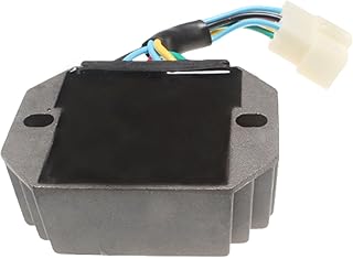 Jiayicity CH15589 Voltage Regulator 12V M807915 Compatible with John Deere Tractor 650 750 2210 2305 2320 2520 4010 4100 4110 4115 JD650 JD750 Compatible with Yanmar Engine 3TNE74 3TNV76 3TNV82A